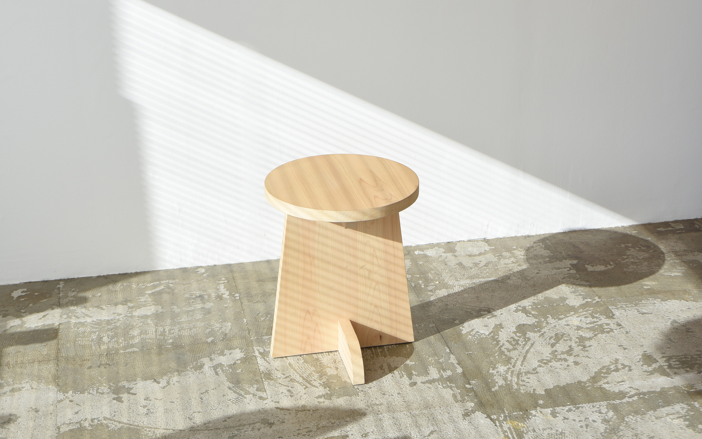 Hinoki Stool / Side Table ヒノキ 檜 スツール サイドテーブル | ihallande