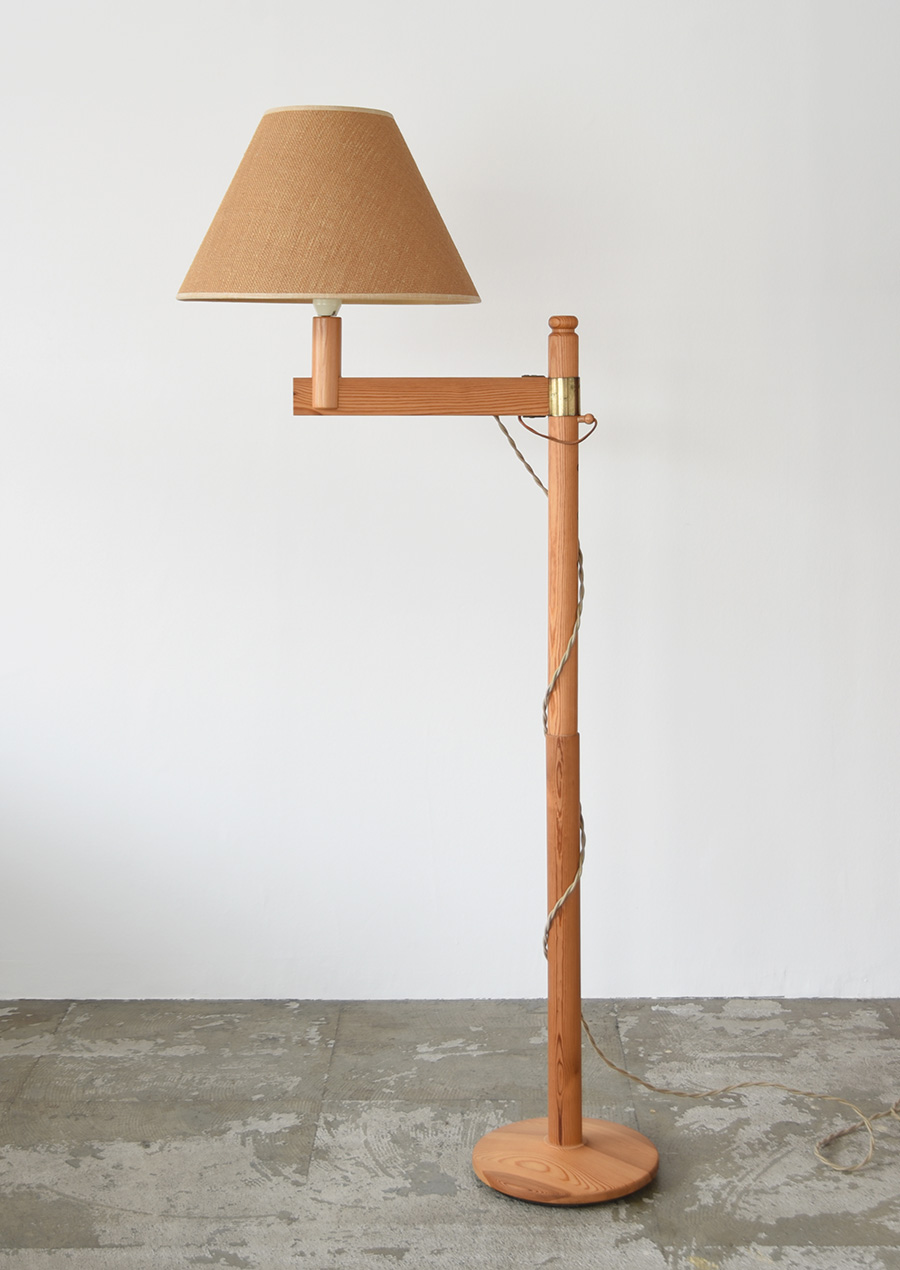 Swedish Pine Floor Lamp フロアランプ パイン材