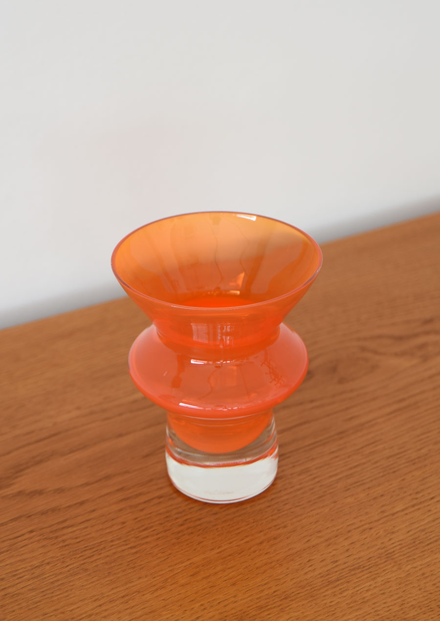 Bo Borgström Vase Orange Åseda オーセダ 花瓶 フラワーベース Aseda | ihallande