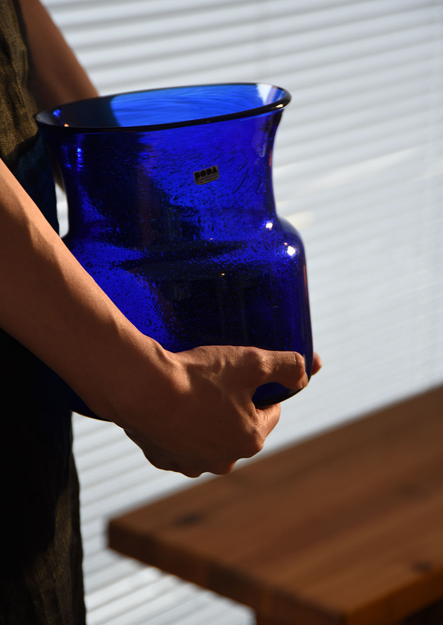 Erik Hoglund エリック・ホグラン Blue Large Vase BODA 花瓶 | ihallande