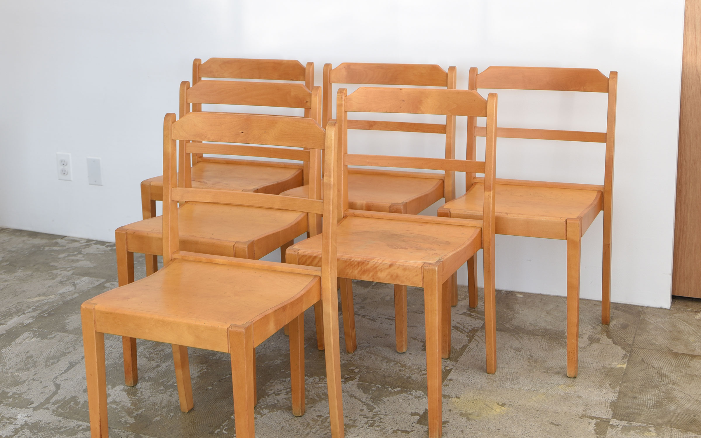 Stacking Chair in Birch スタッキングチェア