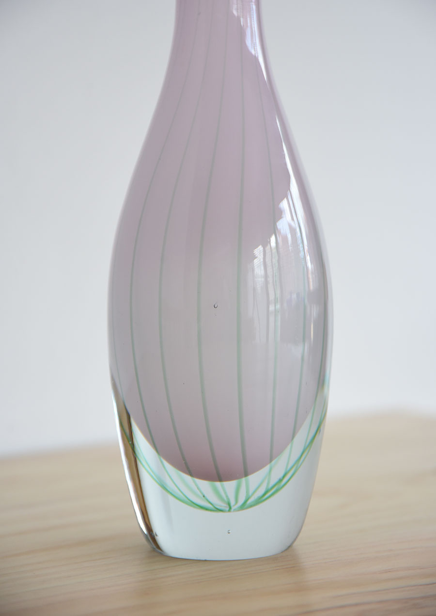 Swedish Flower Vase Pink スウェーデン 花瓶 ヴィンテージ