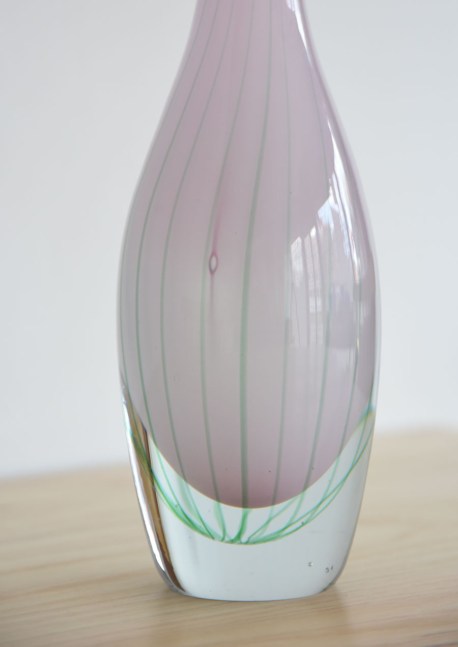 Swedish Flower Vase Pink スウェーデン 花瓶 ヴィンテージ