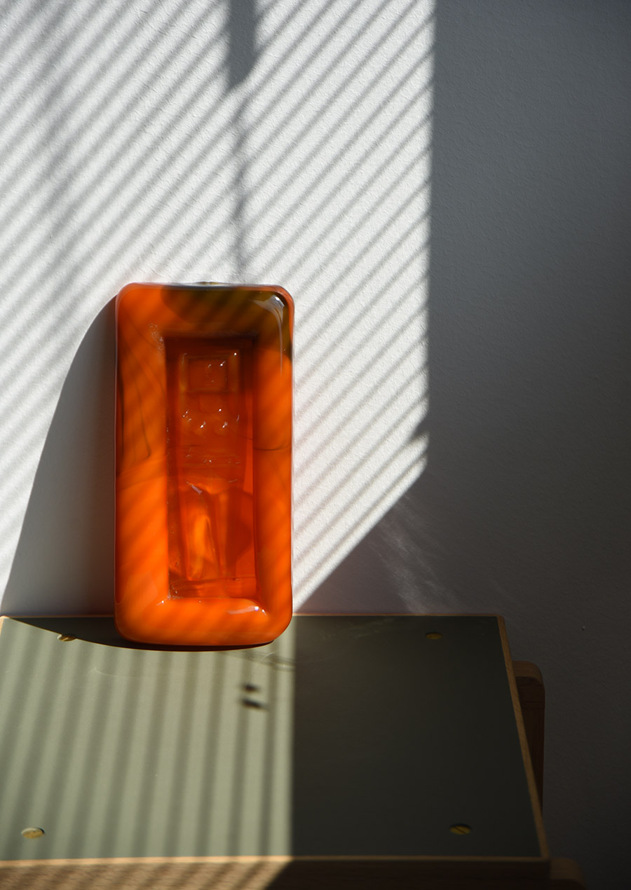 Erik Hoglund Ashtray XL Orange