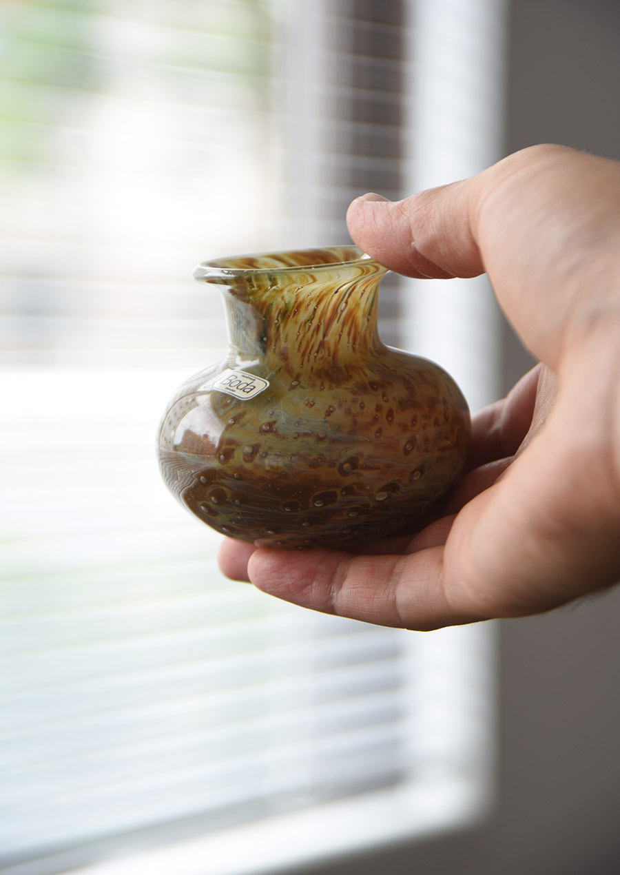 Bertil Vallien バーティル・ヴァリーン Mini Vase Jupiter Boda