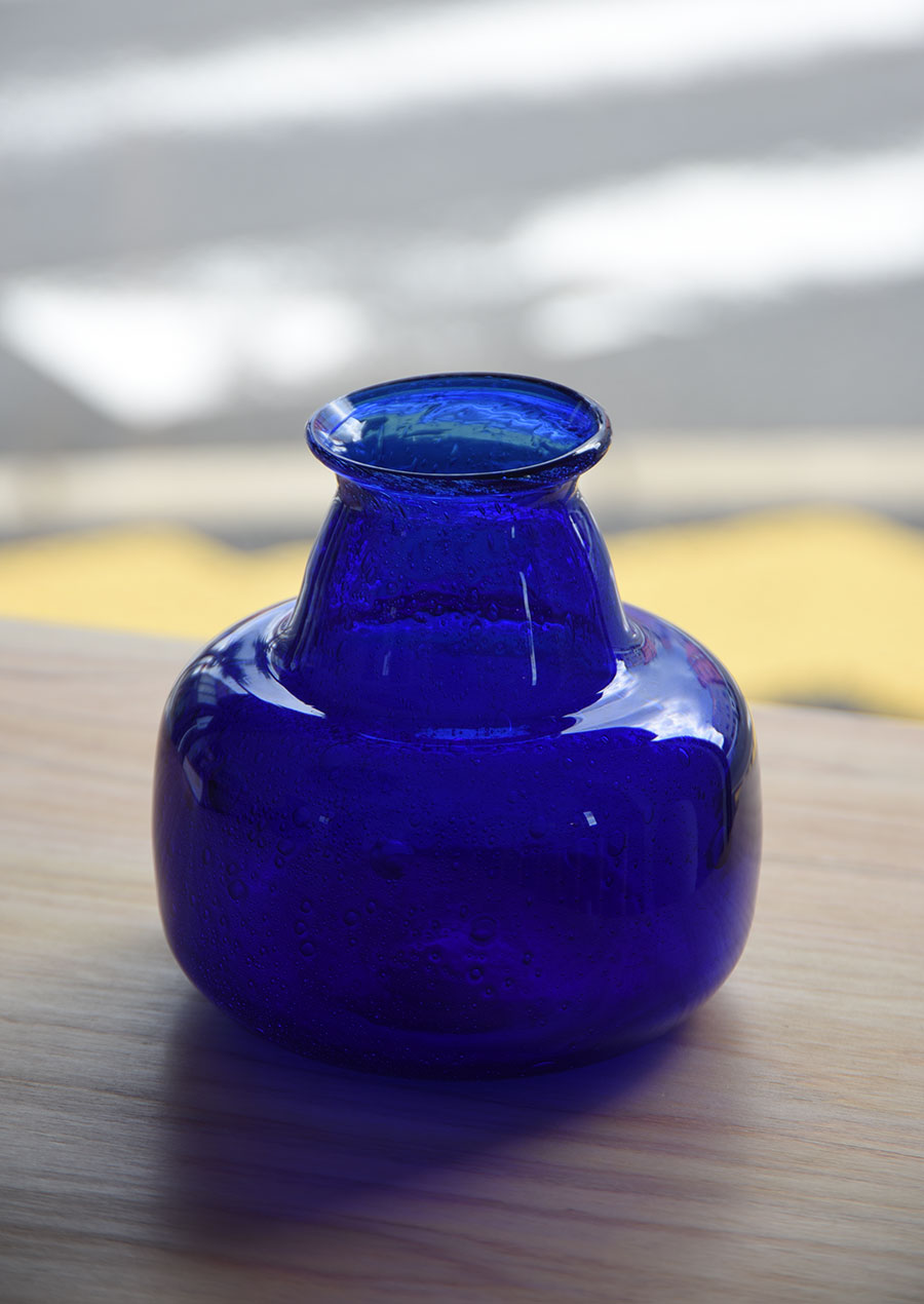 Erik Hoglund （エリック・ホグラン）Blue Vase M 花瓶