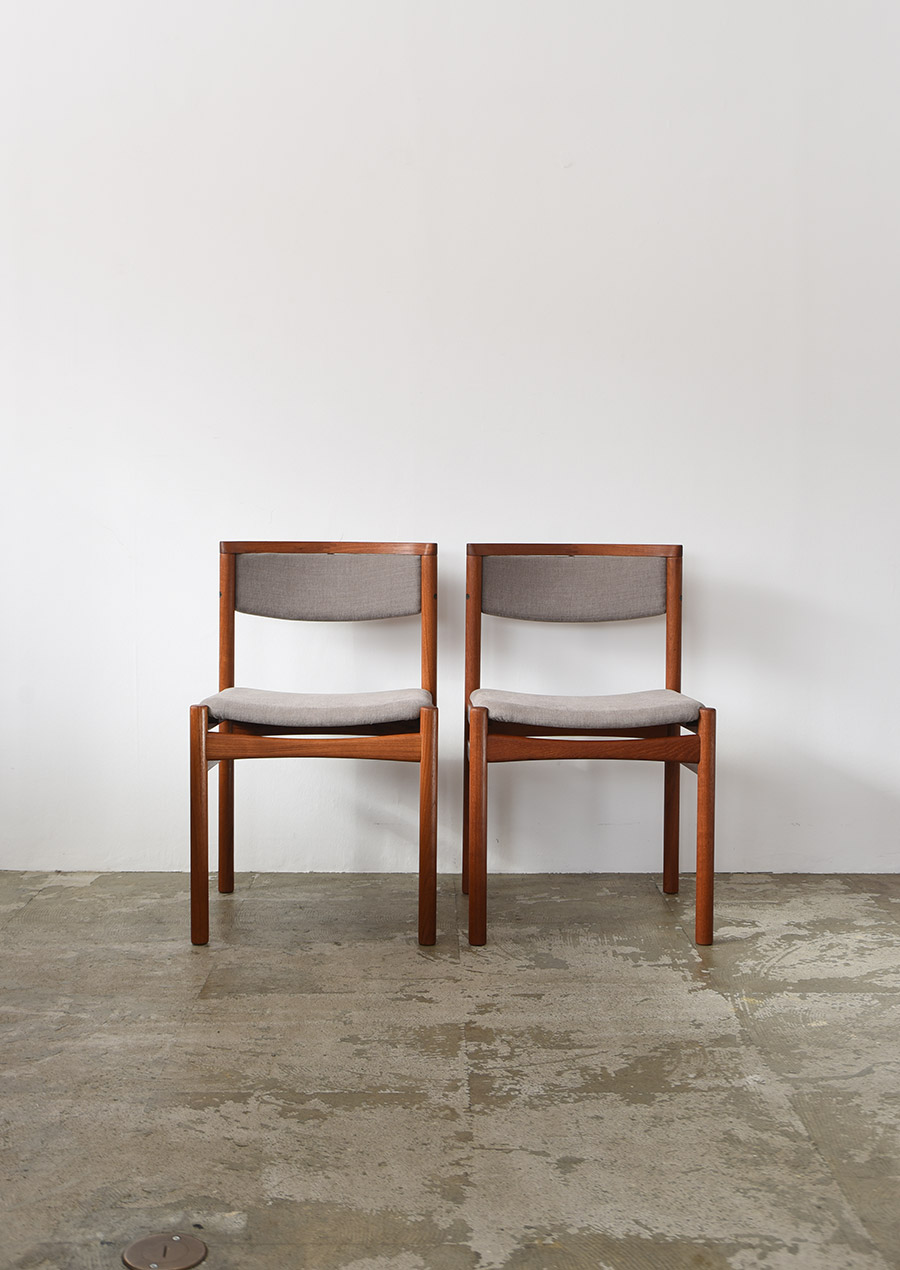 Dining Chair in Teak SAX Mobler / Gray チーク材 ダイニングチェア