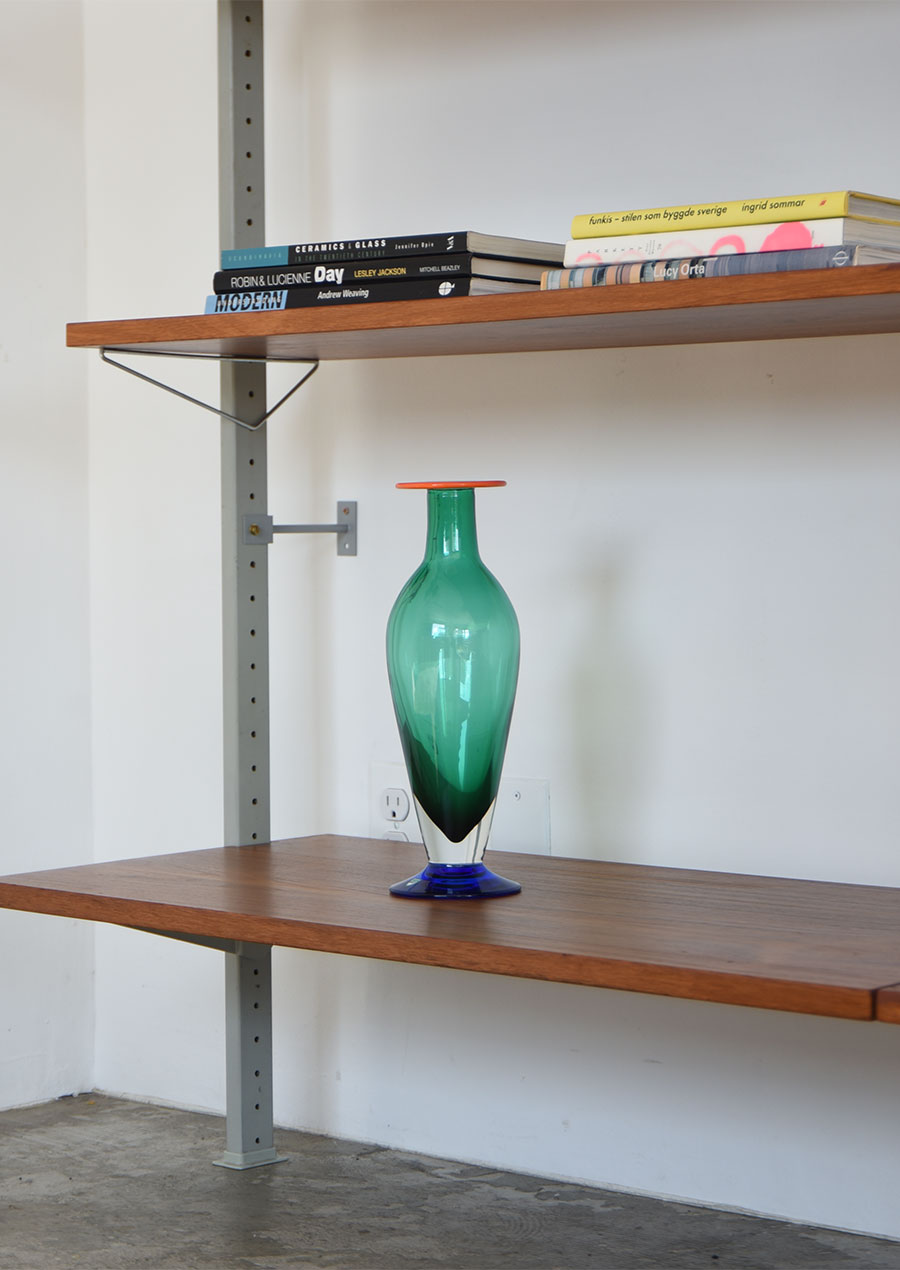 Erika Lagerbielke Glass Vase / Orrefors 90s