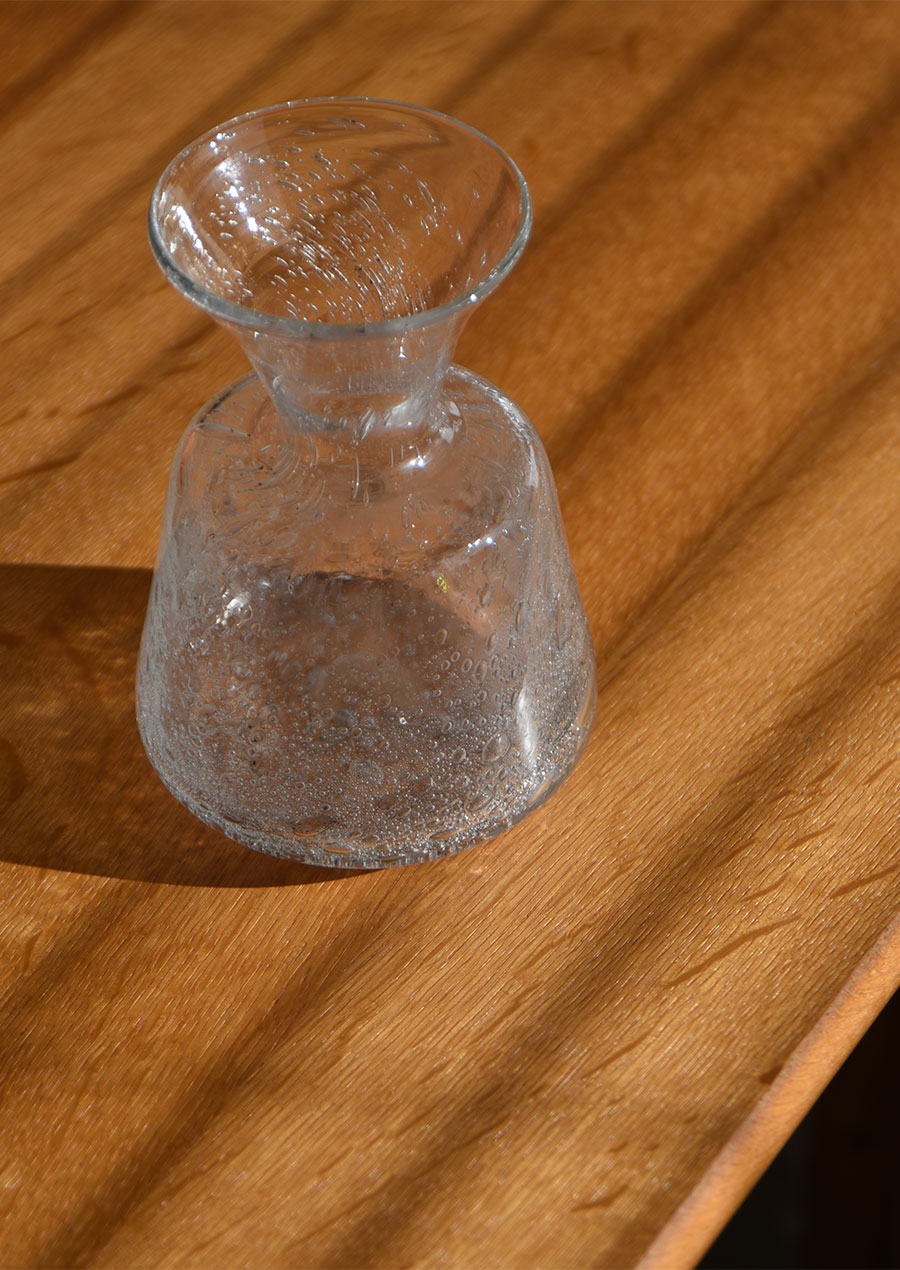 Erik Hoglund Clear Small Vase H150