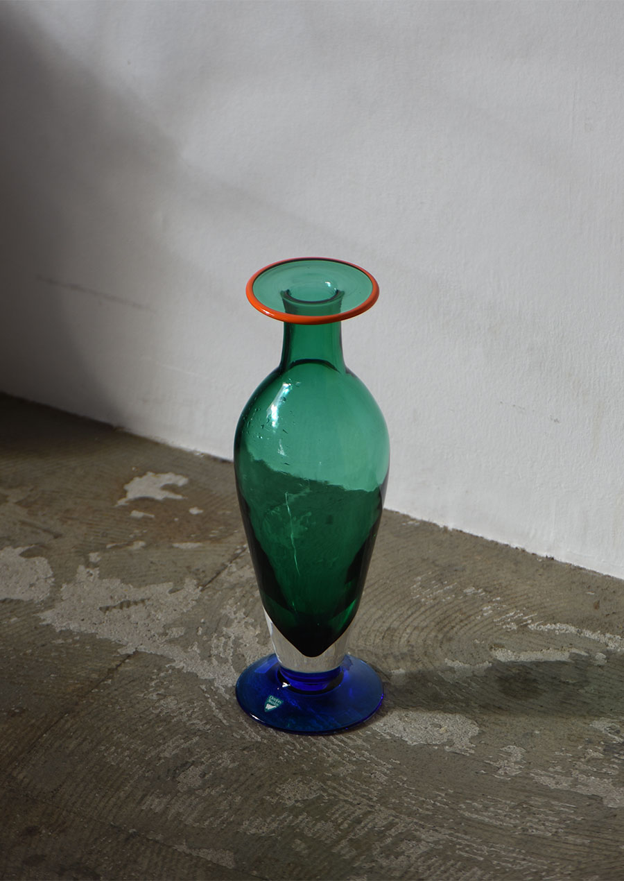 Erika Lagerbielke Glass Vase / Orrefors 90s