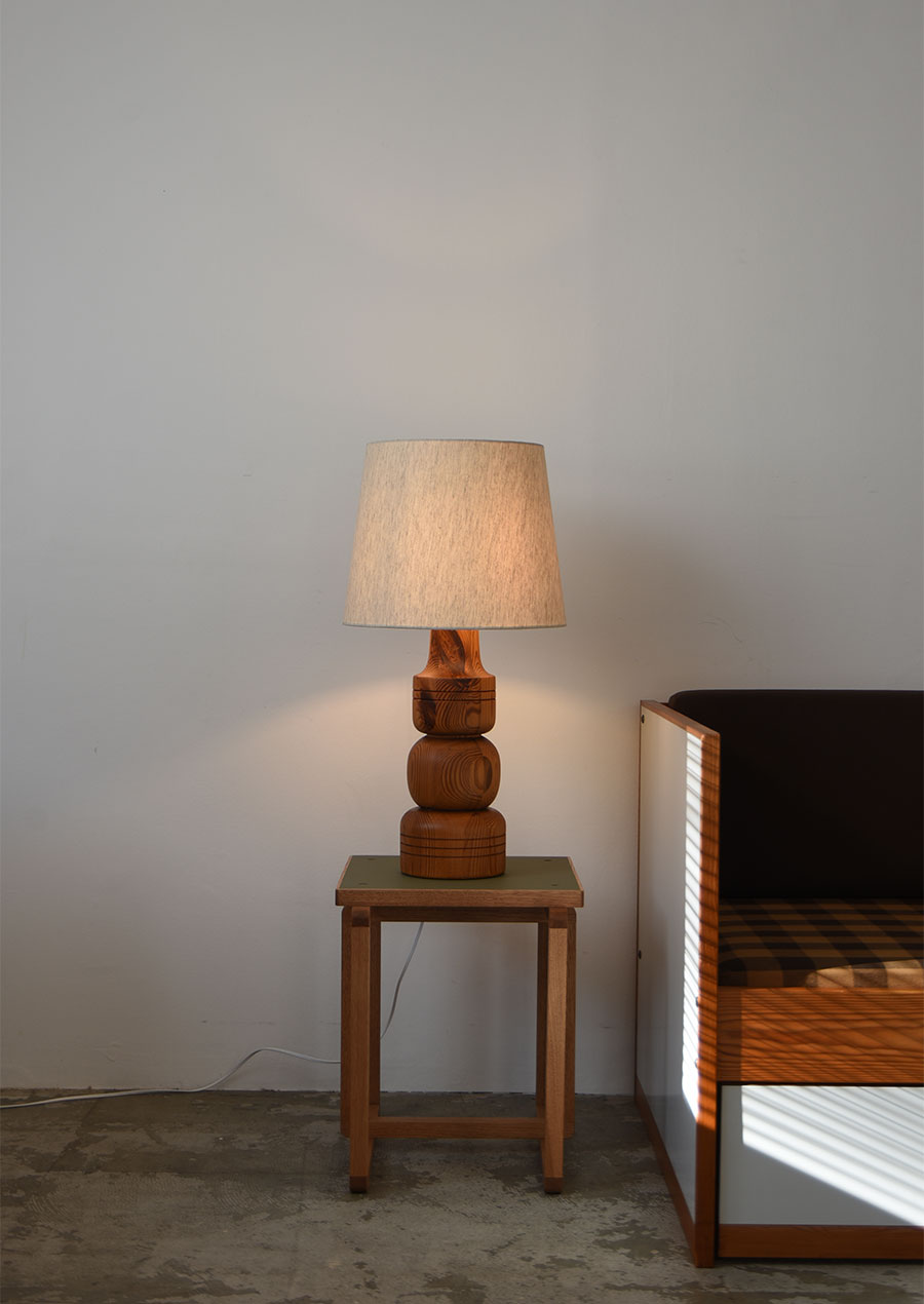 Stig Johnsson Table Lamp in Pine