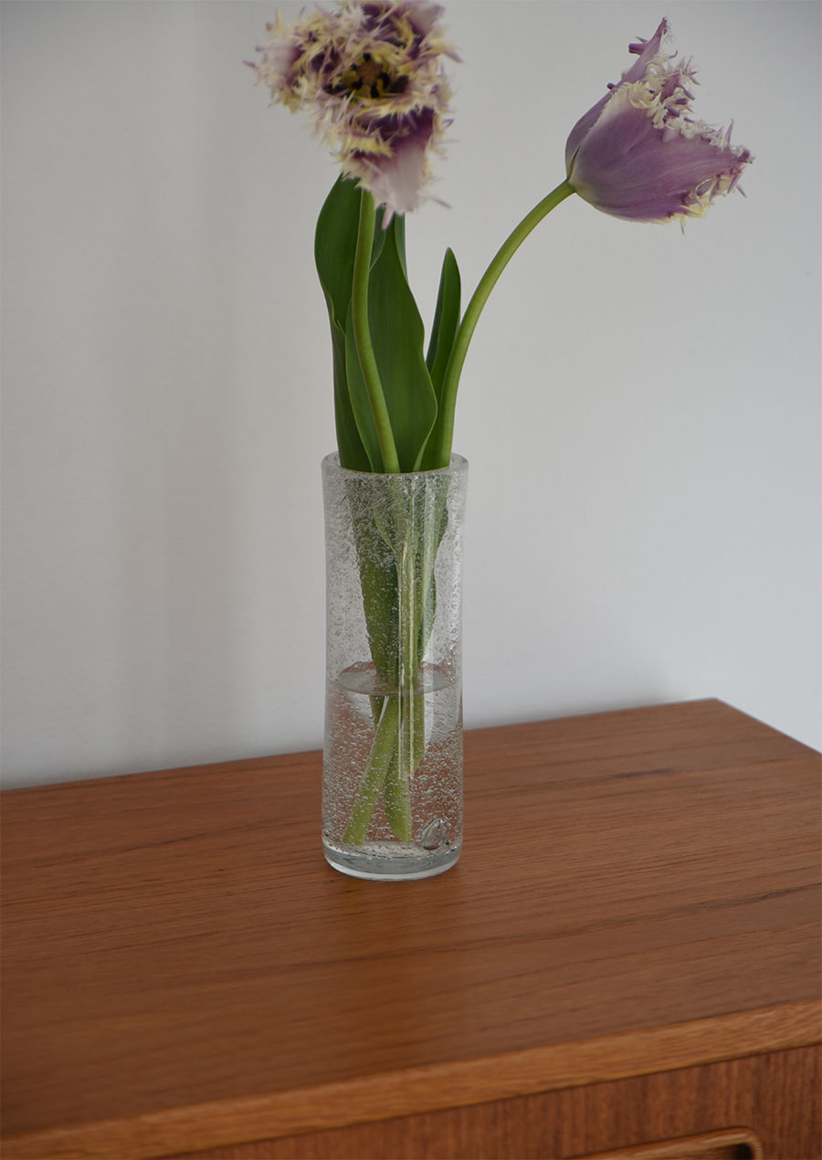 Erik Hoglund Clear Tall Vase H190 エリックホグラン ベース 花瓶 クリア