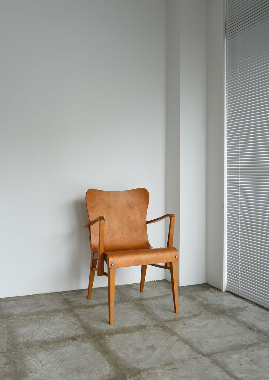Axel Larsson Arm Chair in Birch / Svängsta Stilmöbler