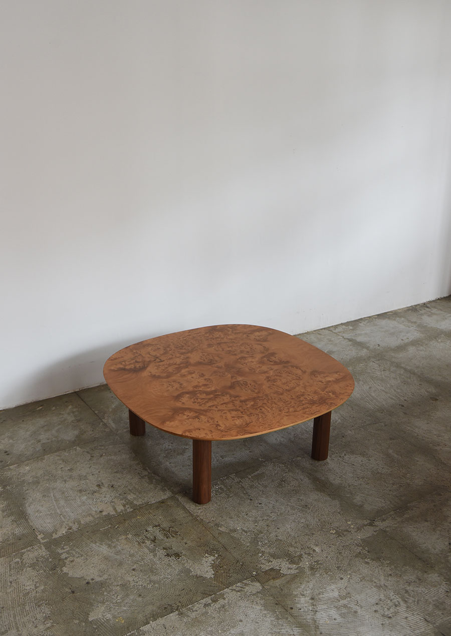 Reconstruction Burl Wood Low Table 再構築 ローテーブル バール杢