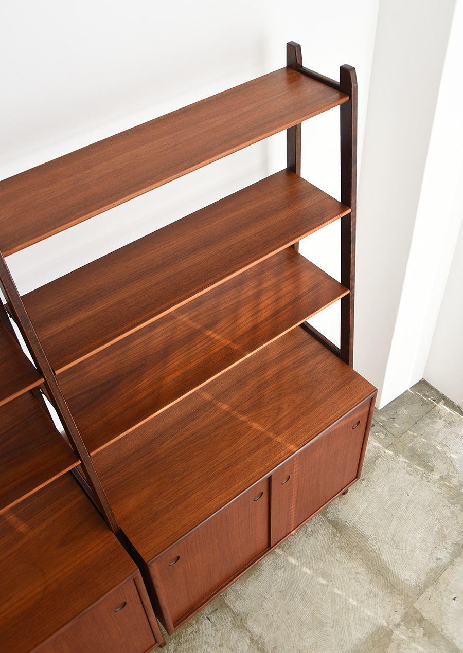 Swedish Open Shelf in Teak 1960s W1660 オープンシェルフ