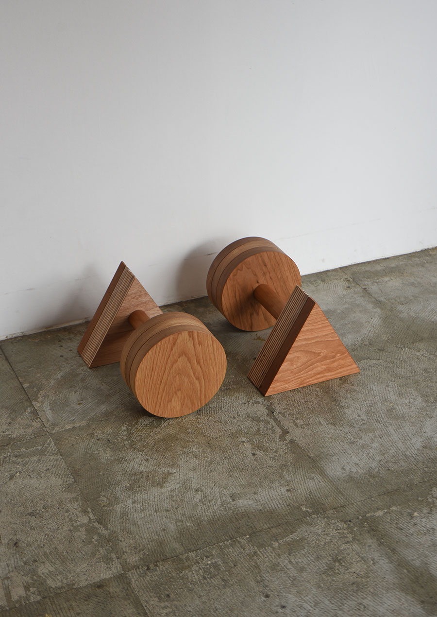 Dumbbell Legs for BM Book Shelf