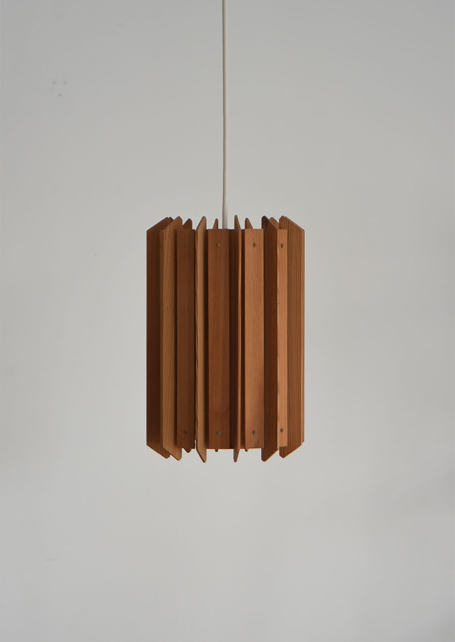 Pine Pendant Lamp / Falkenbergs Belysning 1970s
