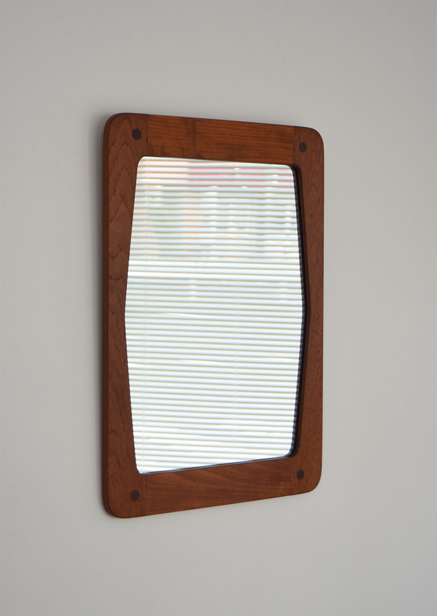 Hans-Agne Jakobsson Wall Mirror in Teak 1950s
