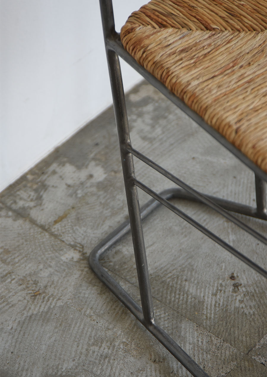 Steel Wire High Back Chair