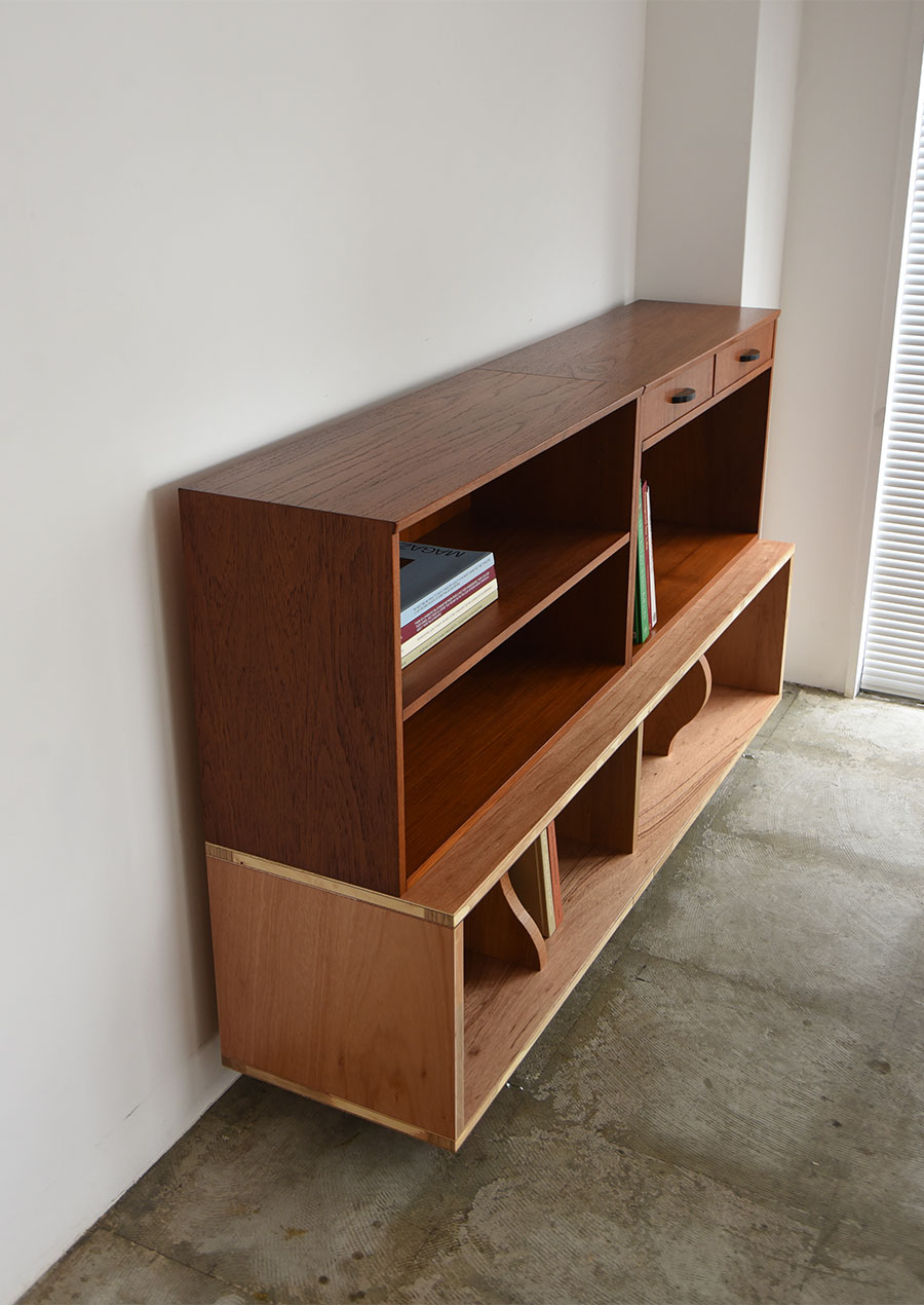 Reconstruction Movable Book Shelf 再構築 移動式本棚