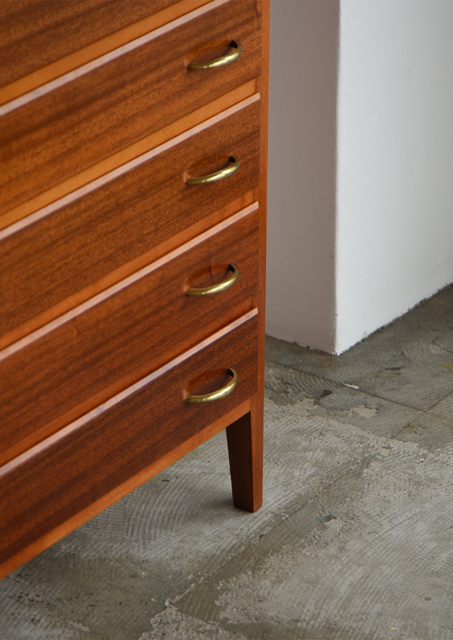 Marble Top Small Chest Sweden 1960s