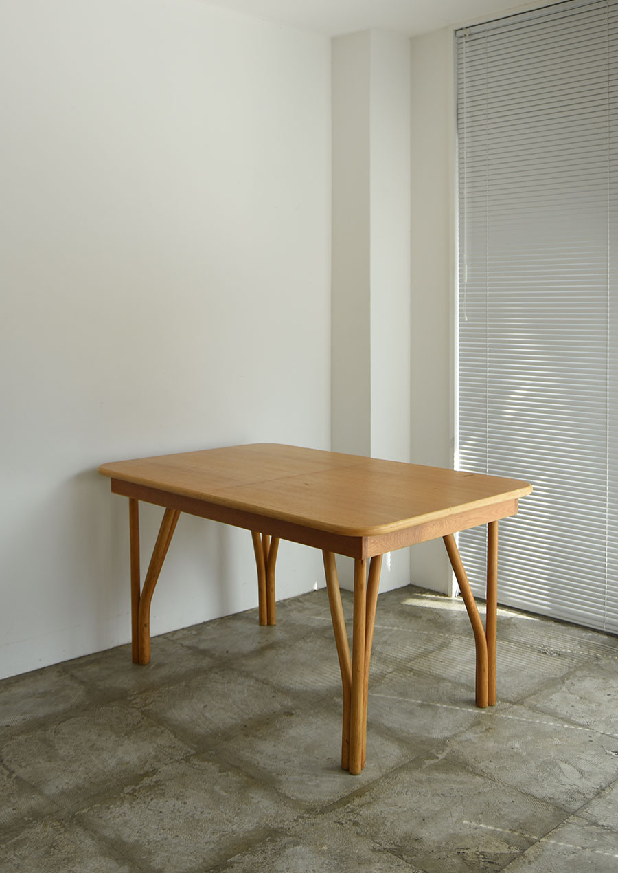 Dining Table in Oak and Rattan / Sika Mobler