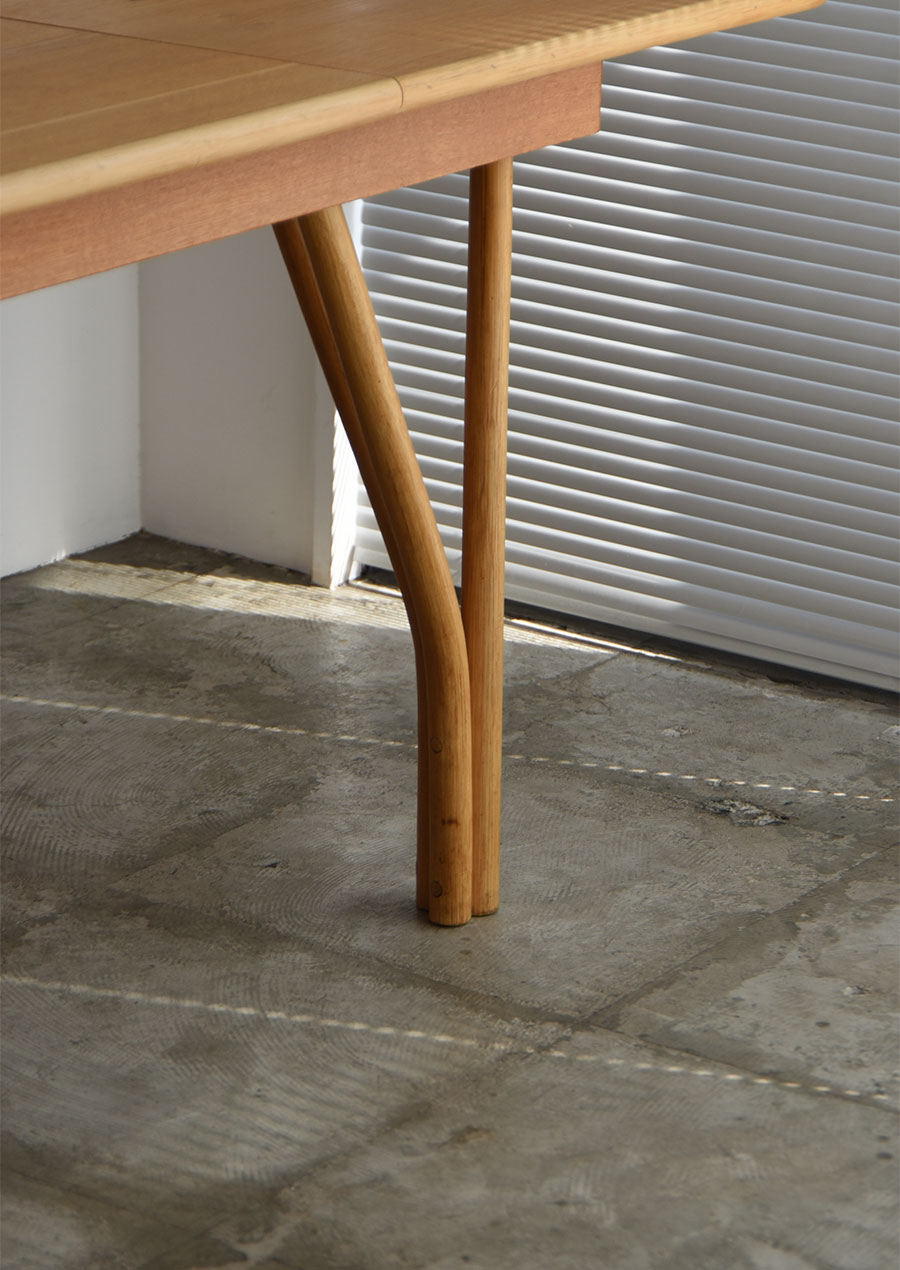 Dining Table in Oak and Rattan / Sika Mobler