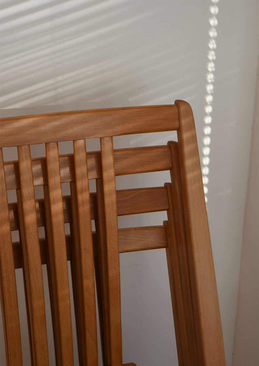 Svante Skogh Stacking Chair in Teak & Beech 1960s