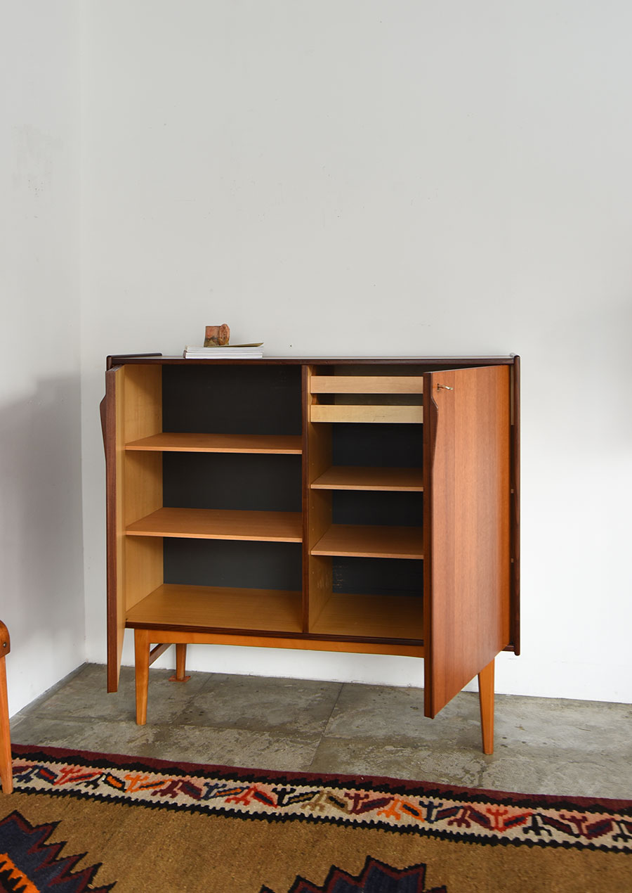 Side Board in Teak and Beech W1195