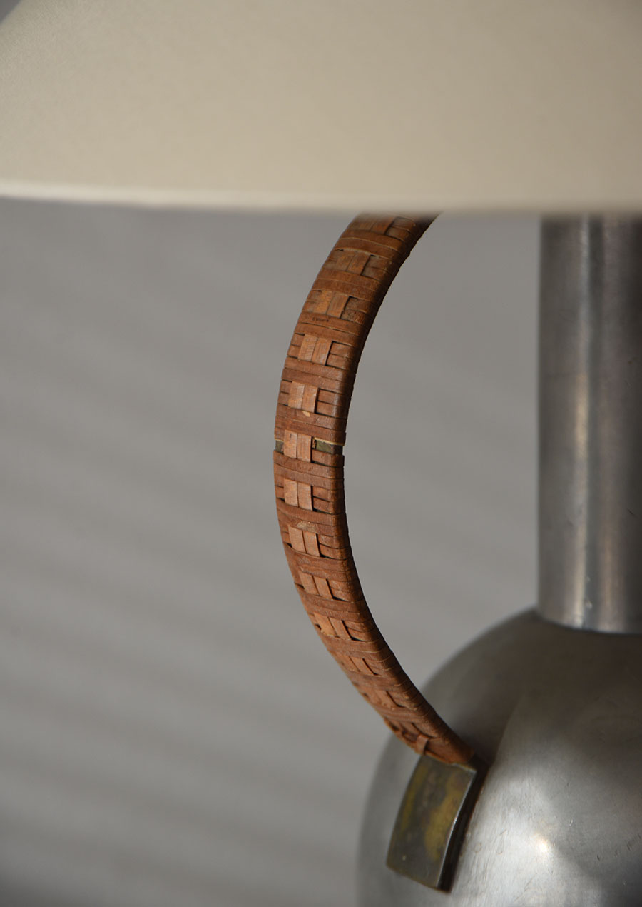 Pewter Jug Table Lamp 1930s