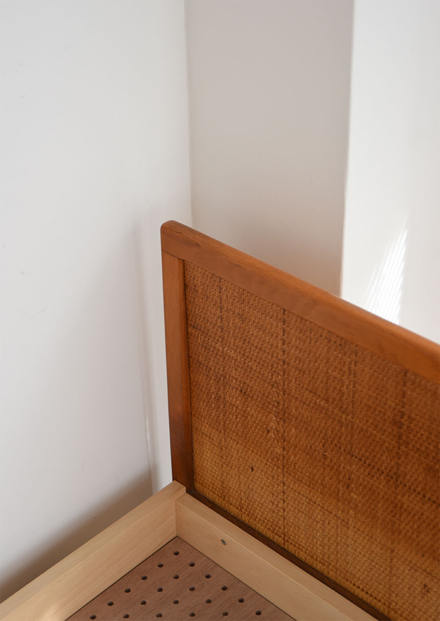 Reconstruction Bed Frame in Beech