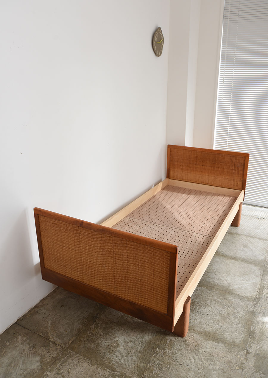 Reconstruction Bed Frame in Beech